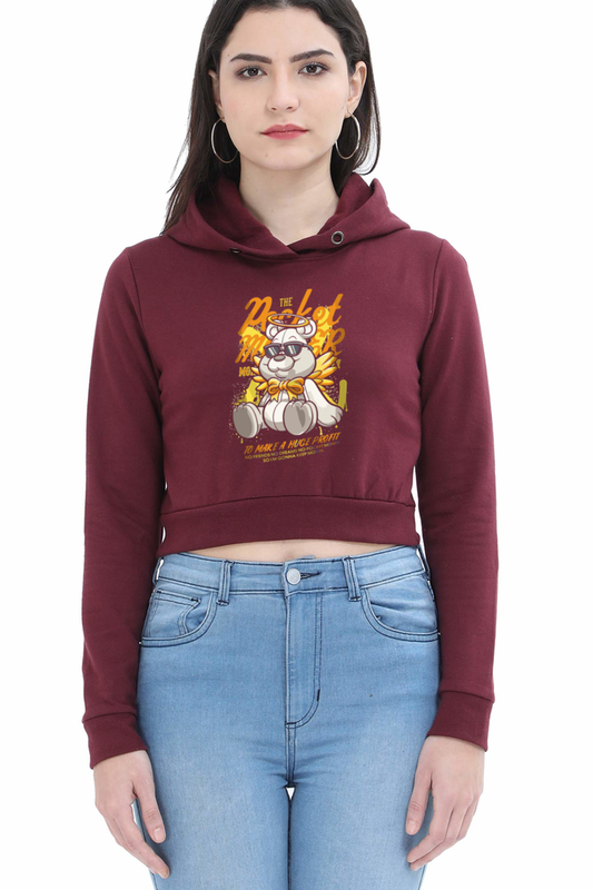 Scratchh Female Crop Hoodies - SCRATCHH 