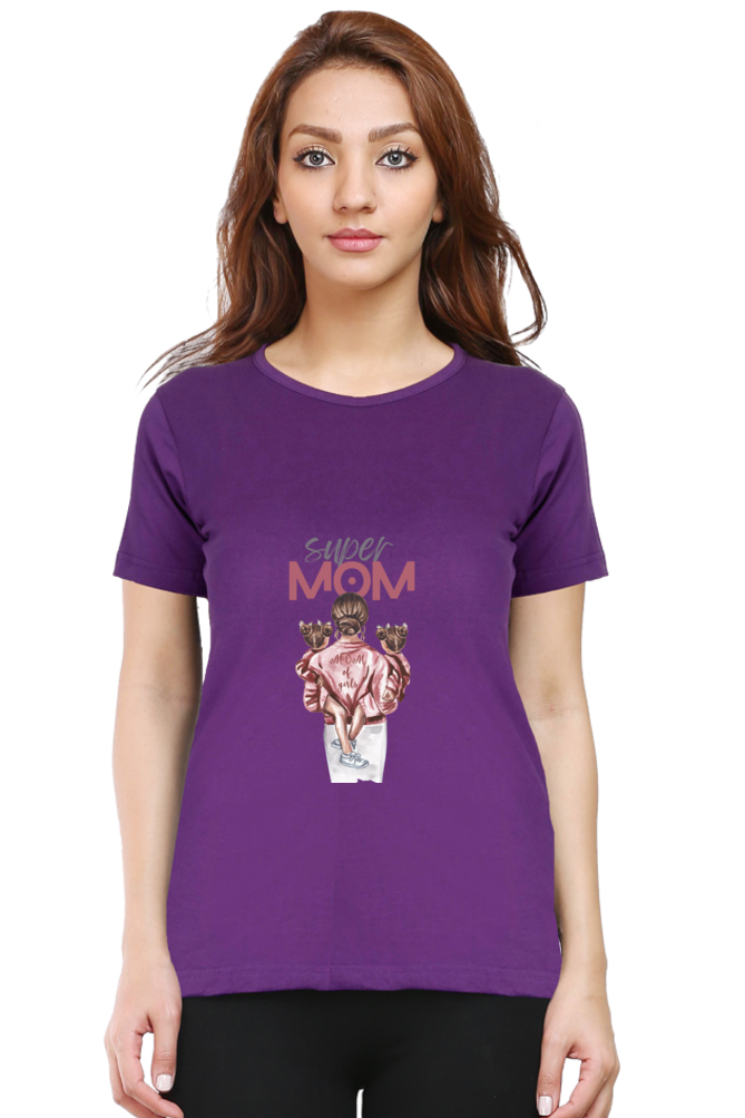 Scratchh Round Neck T-Shirt for Women | 180 GSM | Soft & Daily Comfort Fit - SCRATCHH 