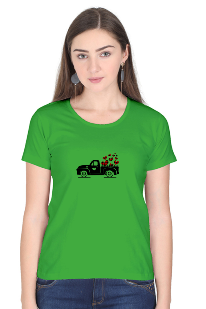 Scratchh Crew Neck T-Shirt for Women | 180 GSM | Soft & Versatile Daily Fit - SCRATCHH 