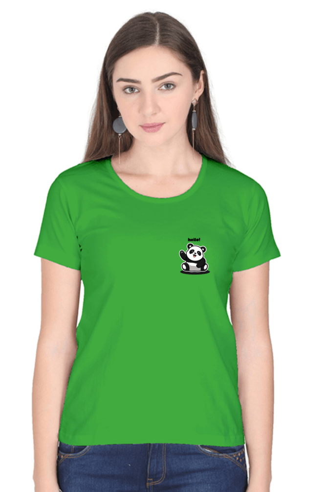 Scratchh Round Neck T-Shirt for Women | 180 GSM | Soft & Daily Comfort Fit - SCRATCHH 