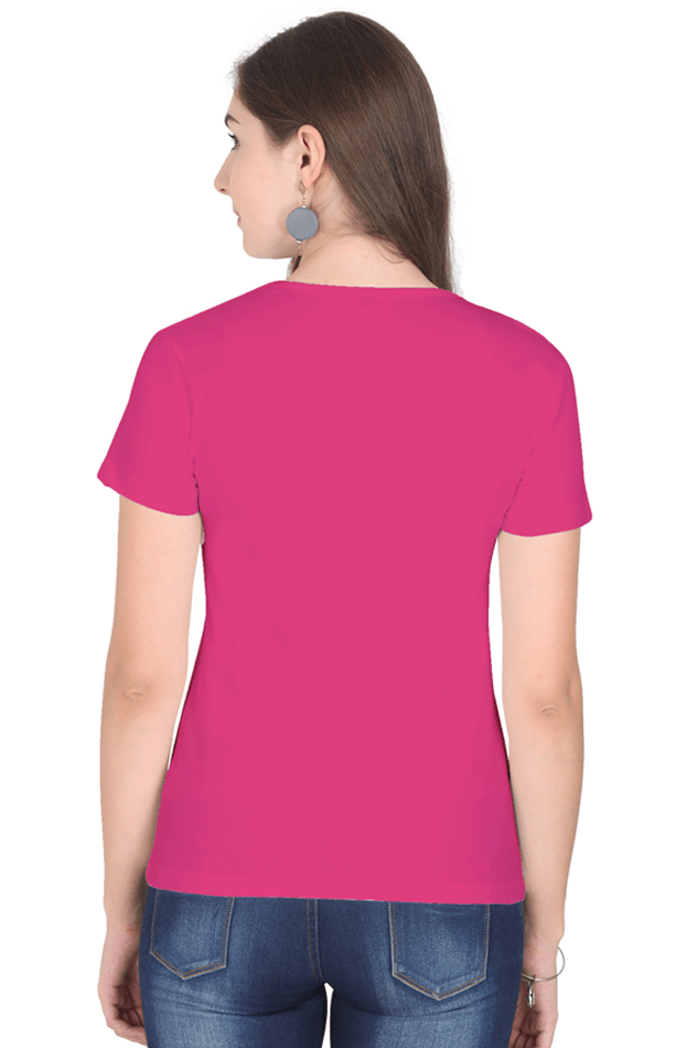Scratchh Round Neck T-Shirt for Women | 180 GSM | Soft & Daily Comfort Fit - SCRATCHH 