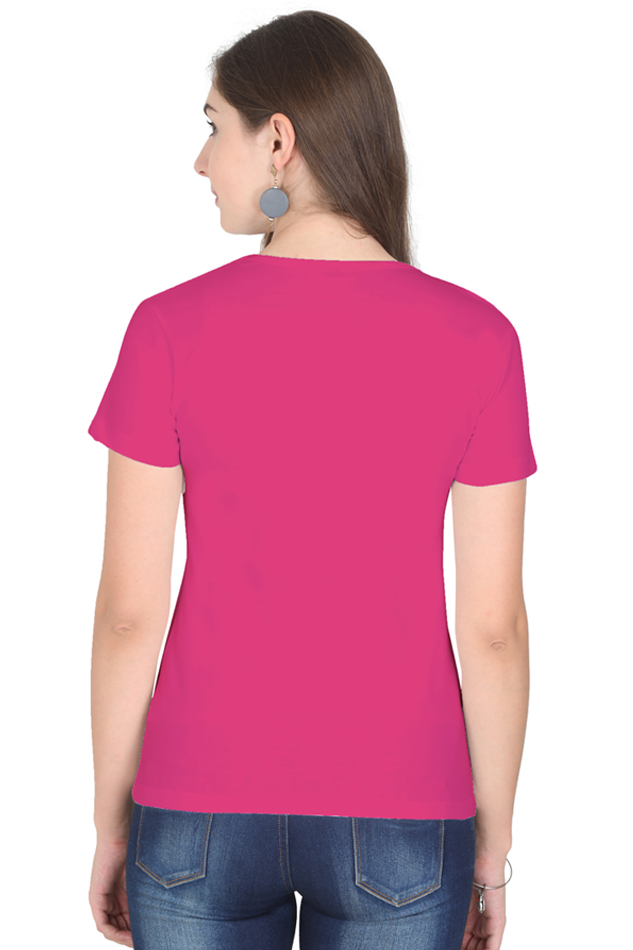 Scratchh Round Neck T-Shirt for Women | 180 GSM | Soft & Daily Comfort Fit - SCRATCHH 