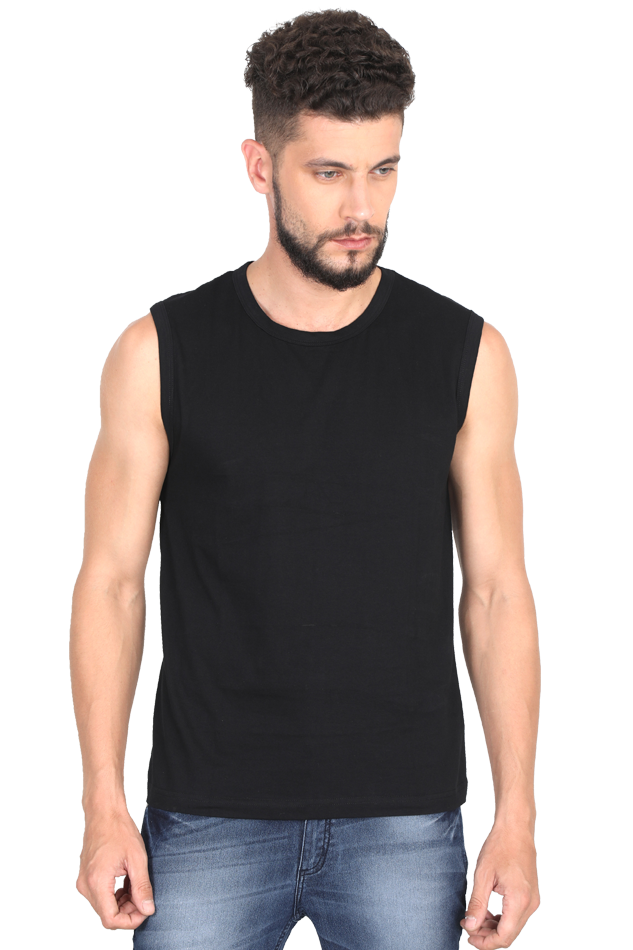 Scratchh Sleeveless T-Shirt for Men | Gym & Casual | 180 GSM - SCRATCHH 