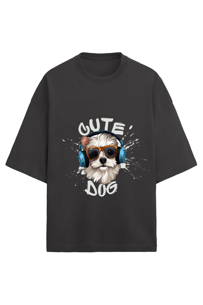Scratchh Terry Oversized T-Shirt for Women | 280 GSM | Bold & Comfy Streetwear Fit - SCRATCHH 