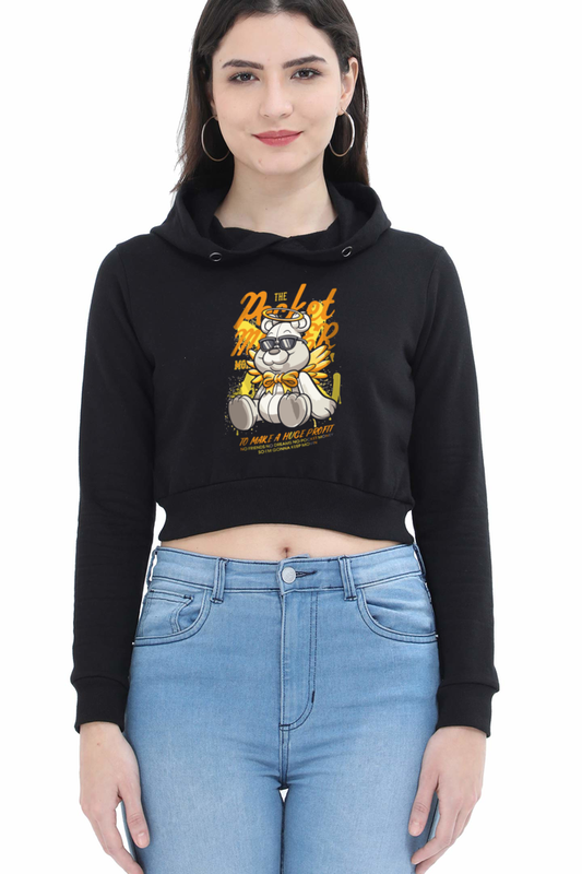 Scratchh Female Crop Hoodies - SCRATCHH 