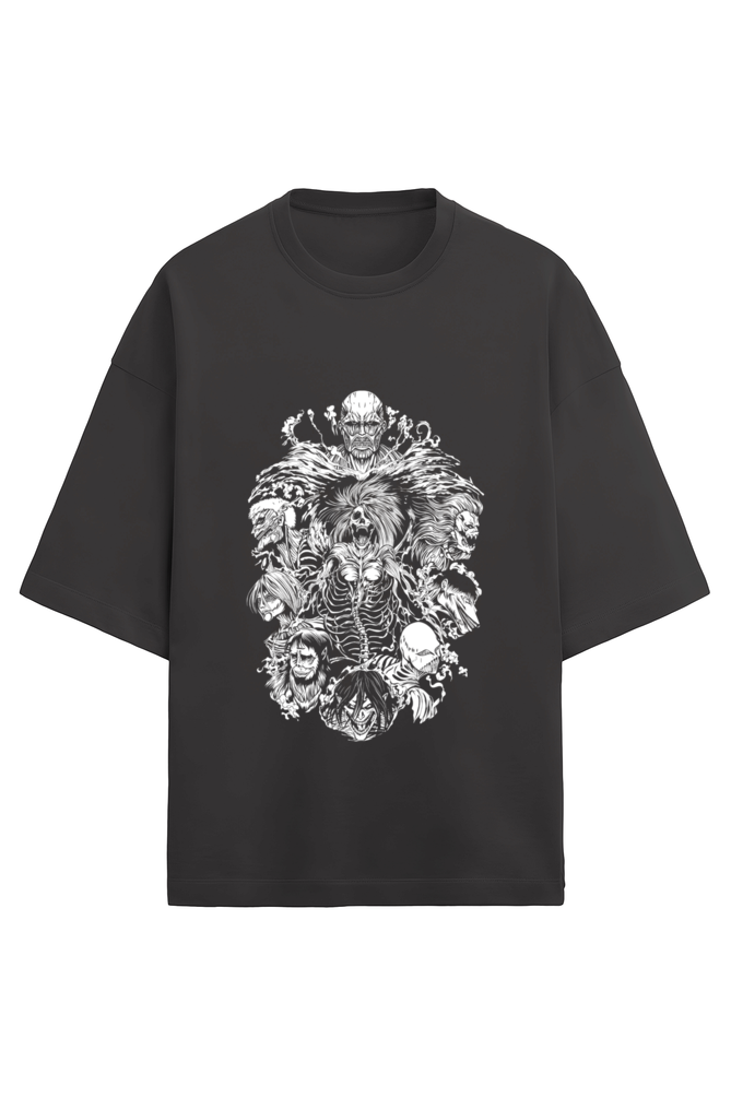 Scratchh Unisex Terry Oversized T-Shirt | 280 GSM | Premium Fit - SCRATCHH 
