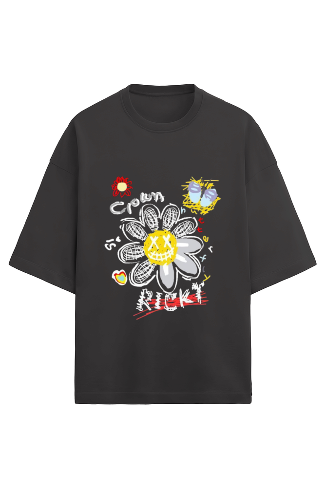 Scratchh Unisex Terry Oversized T-Shirt | 280 GSM | Premium Fit - SCRATCHH 