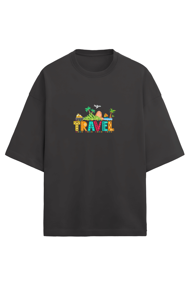 Scratchh Unisex Terry Oversized T-Shirt | 280 GSM | Premium Fit - SCRATCHH 