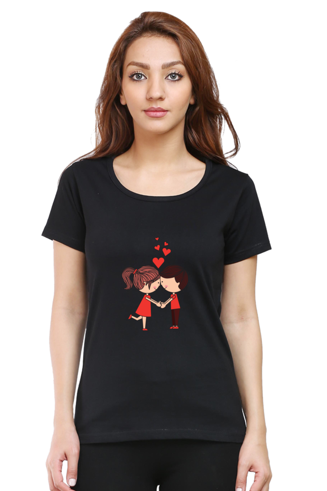 Scratchh Crew Neck T-Shirt for Women | 180 GSM | Soft & Versatile Daily Fit - SCRATCHH 
