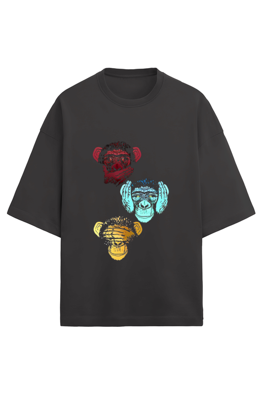 Scratchh Unisex Terry Oversized T-Shirt | 280 GSM | Premium Fit - SCRATCHH 