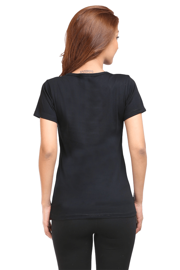 Scratchh Round Neck T-Shirt for Women | 180 GSM | Soft & Daily Comfort Fit - SCRATCHH 