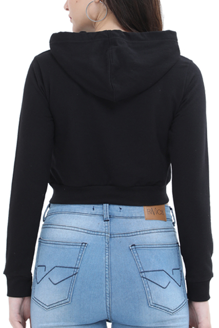 Scratchh Female Crop Hoodies - SCRATCHH 