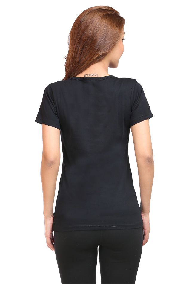 Scratchh Round Neck T-Shirt for Women | 180 GSM | Soft & Daily Comfort Fit - SCRATCHH 
