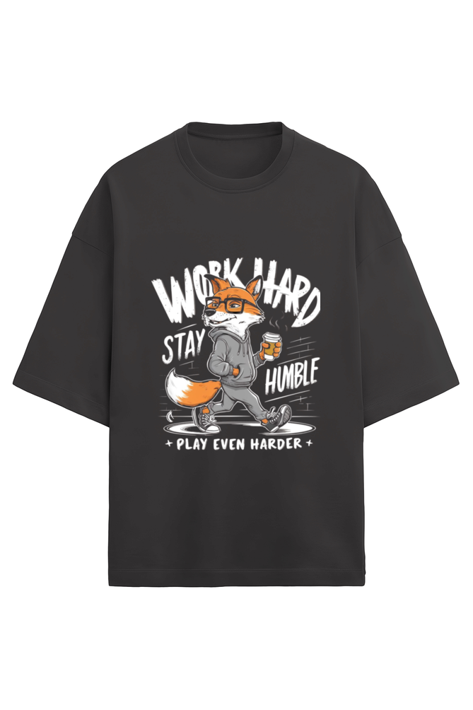 Scratchh Unisex Terry Oversized T-Shirt | 280 GSM | Premium Fit - SCRATCHH 
