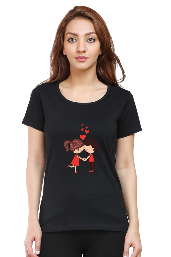 Scratchh Crew Neck T-Shirt for Women | 180 GSM | Soft & Versatile Daily Fit - SCRATCHH 