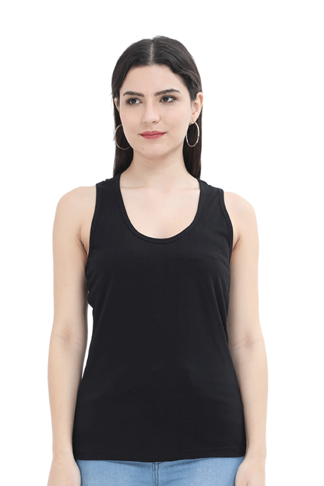 Scratchh Women's Tank Top | Sleeveless | 180 GSM | Summer Comfort Fit - SCRATCHH 