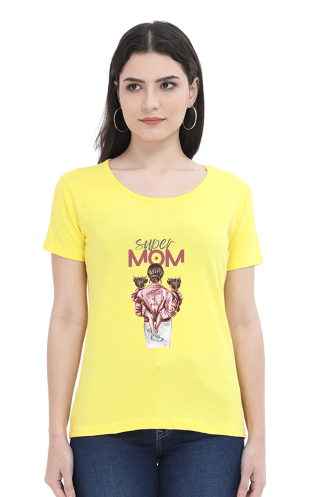 Scratchh Round Neck T-Shirt for Women | 180 GSM | Soft & Daily Comfort Fit - SCRATCHH 