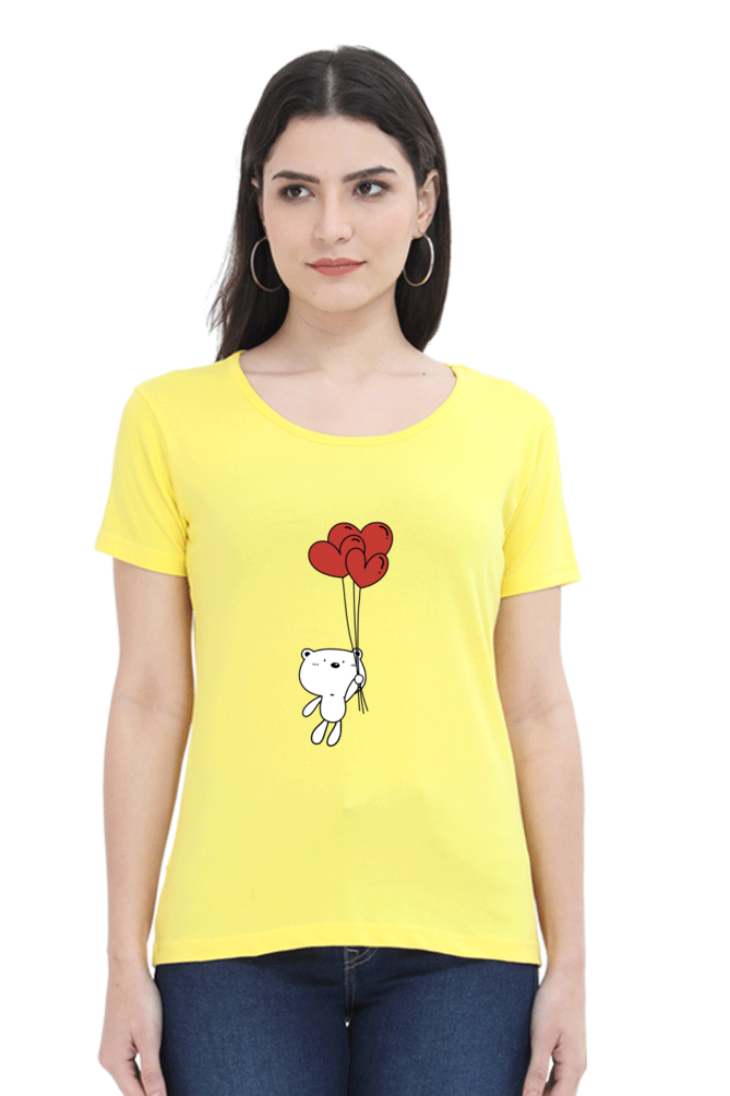 Scratchh Round Neck T-Shirt for Women | 180 GSM | Soft & Daily Comfort Fit - SCRATCHH 