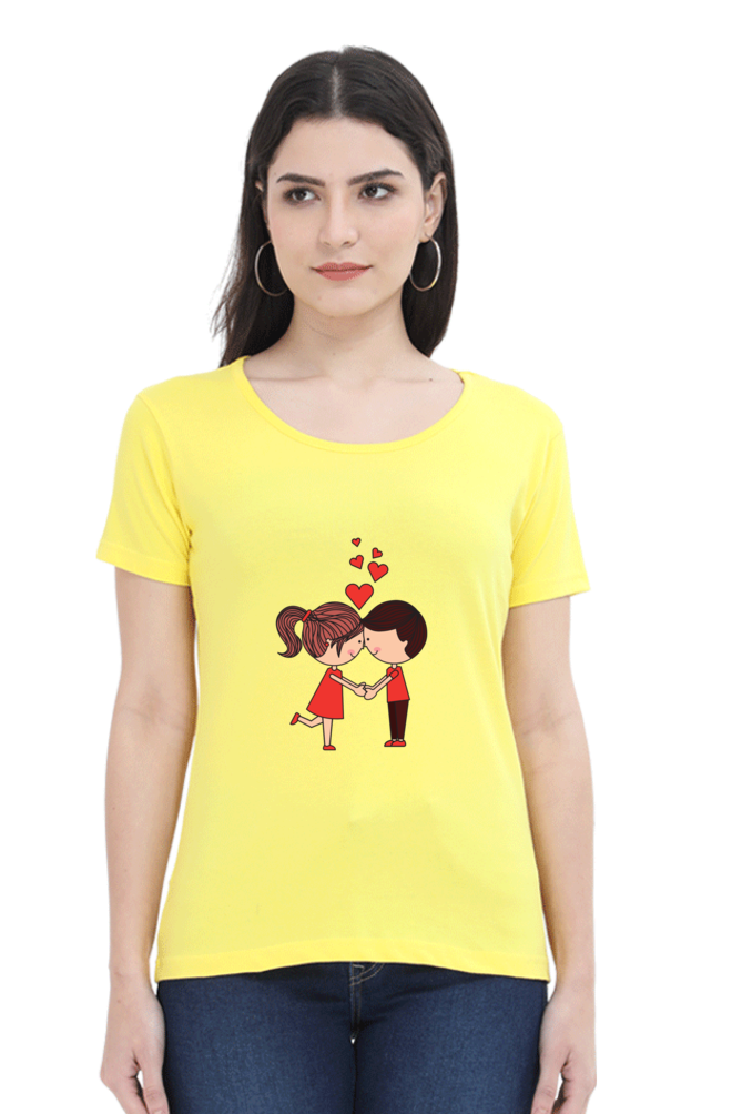 Scratchh Crew Neck T-Shirt for Women | 180 GSM | Soft & Versatile Daily Fit - SCRATCHH 