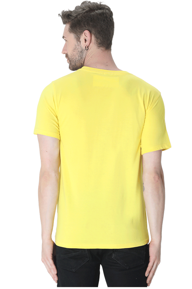 Scratchh Round Neck T-Shirt for Men | 180 GSM | Daily Essential Fit - SCRATCHH 