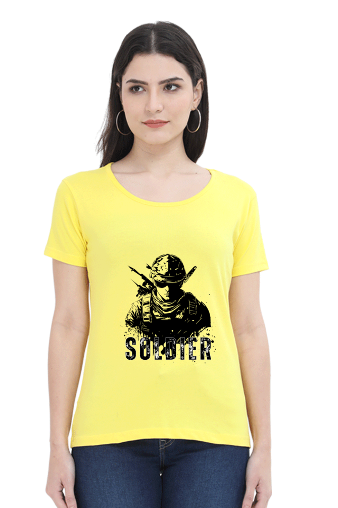 Scratchh Round Neck T-Shirt for Women | 180 GSM | Soft & Daily Comfort Fit - SCRATCHH 