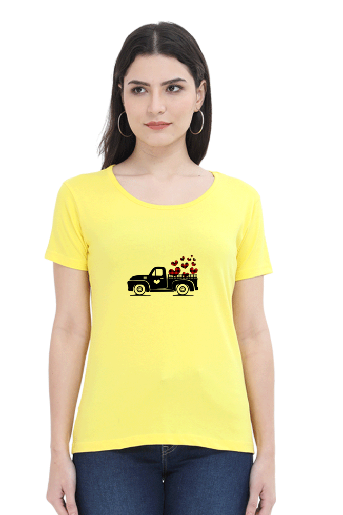 Scratchh Crew Neck T-Shirt for Women | 180 GSM | Soft & Versatile Daily Fit - SCRATCHH 