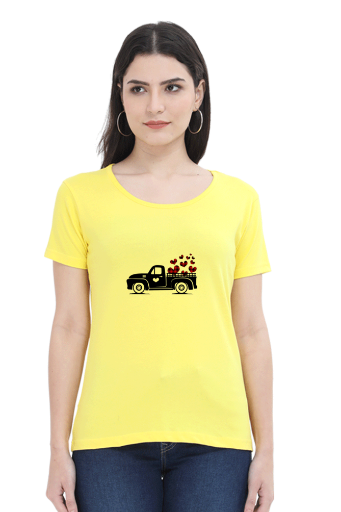 Scratchh Crew Neck T-Shirt for Women | 180 GSM | Soft & Versatile Daily Fit - SCRATCHH 