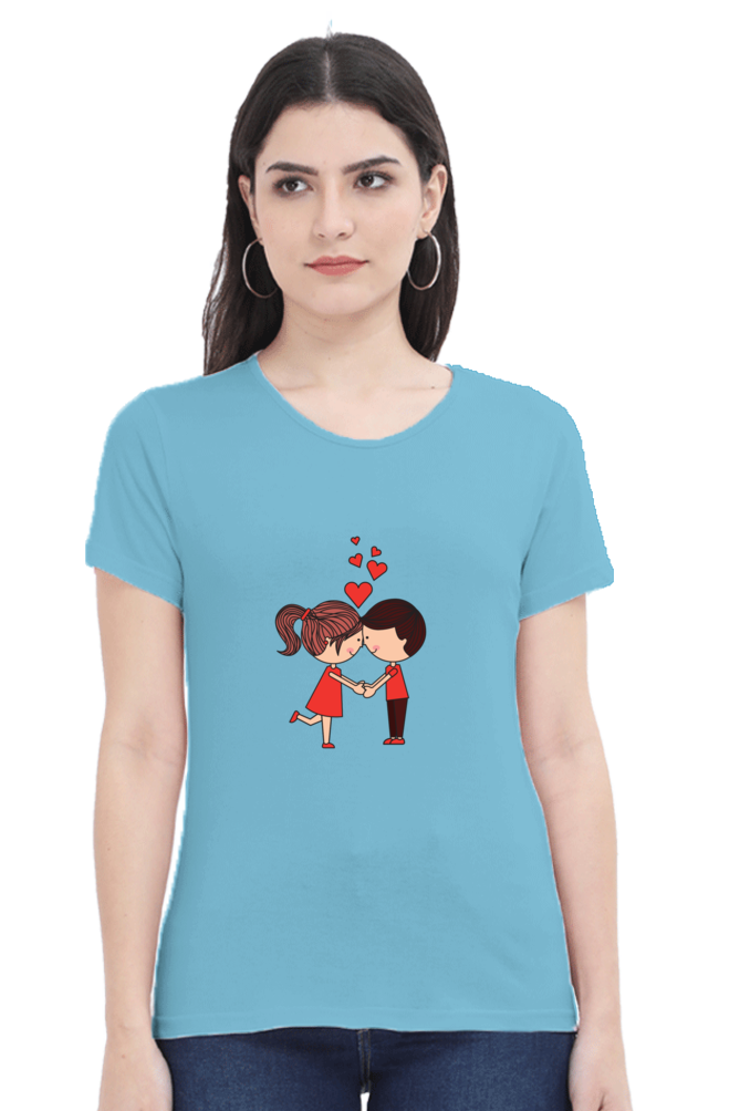 Scratchh Crew Neck T-Shirt for Women | 180 GSM | Soft & Versatile Daily Fit - SCRATCHH 