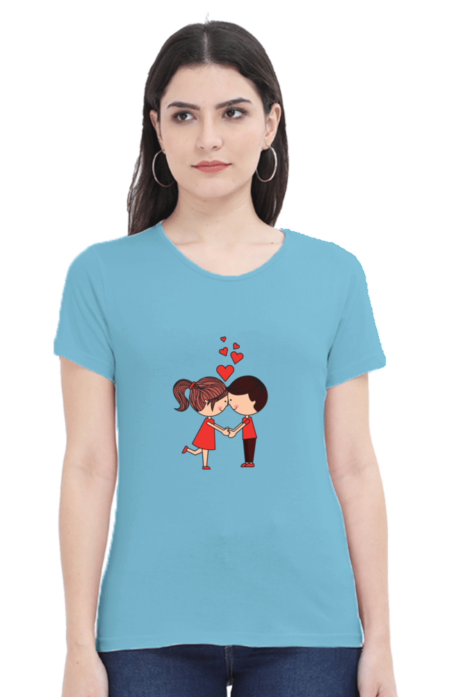 Scratchh Crew Neck T-Shirt for Women | 180 GSM | Soft & Versatile Daily Fit - SCRATCHH 