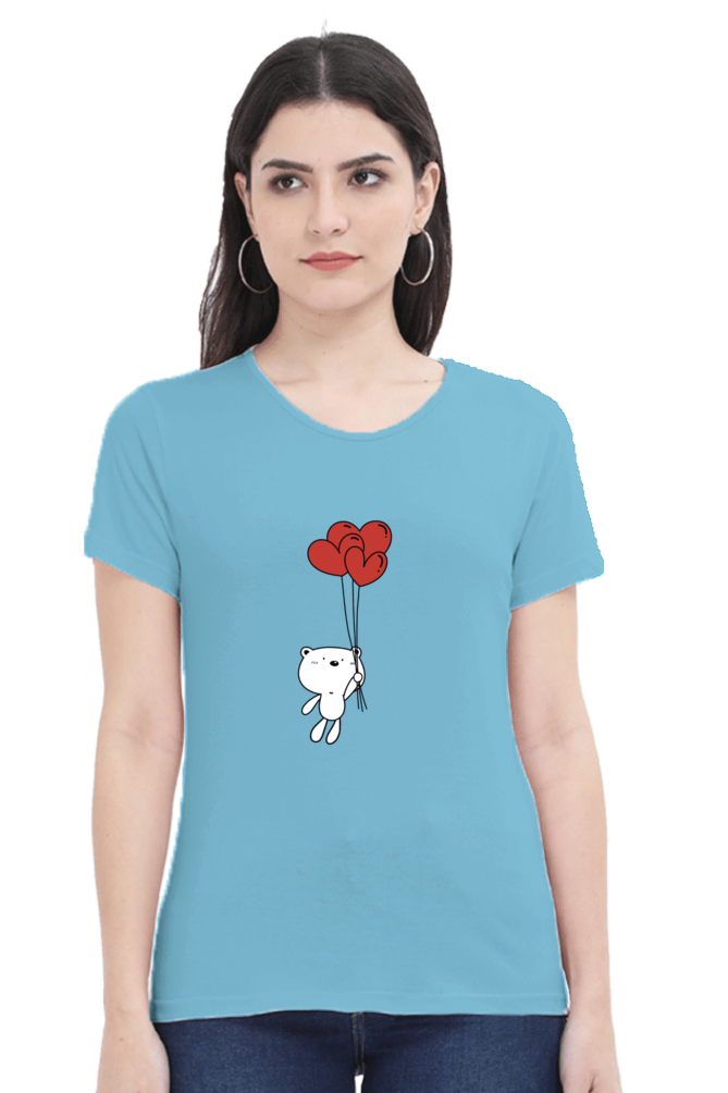 Scratchh Round Neck T-Shirt for Women | 180 GSM | Soft & Daily Comfort Fit - SCRATCHH 