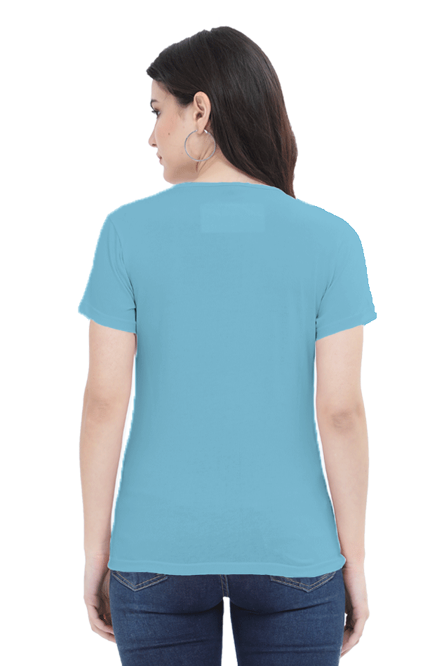 Scratchh Round Neck T-Shirt for Women | 180 GSM | Soft & Daily Comfort Fit - SCRATCHH 