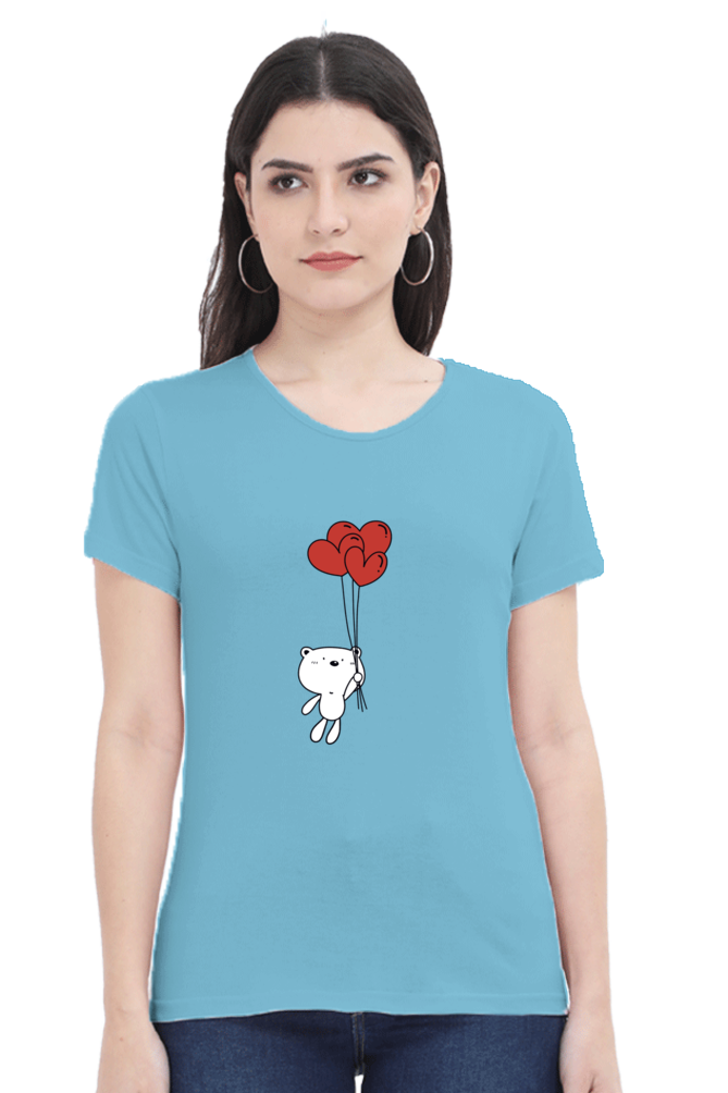 Scratchh Round Neck T-Shirt for Women | 180 GSM | Soft & Daily Comfort Fit - SCRATCHH 
