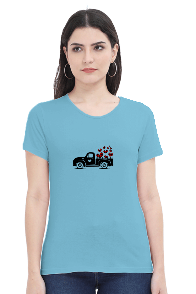 Scratchh Crew Neck T-Shirt for Women | 180 GSM | Soft & Versatile Daily Fit - SCRATCHH 
