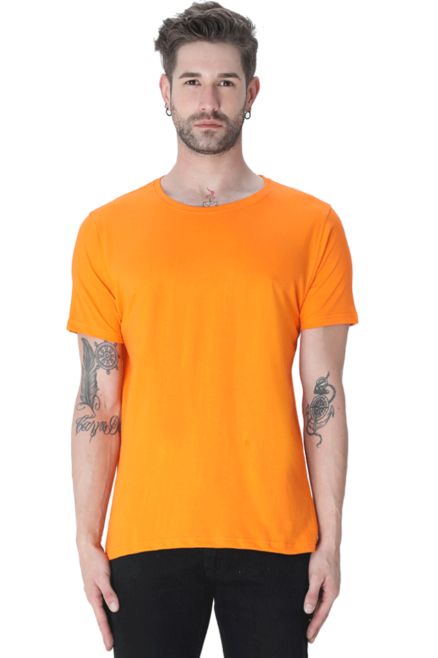 Scratchh Classic Crew Neck T-Shirt for Men | 180 GSM | Everyday Streetwear Fit - SCRATCHH 