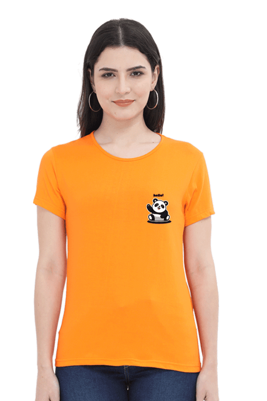 Scratchh Round Neck T-Shirt for Women | 180 GSM | Soft & Daily Comfort Fit - SCRATCHH 