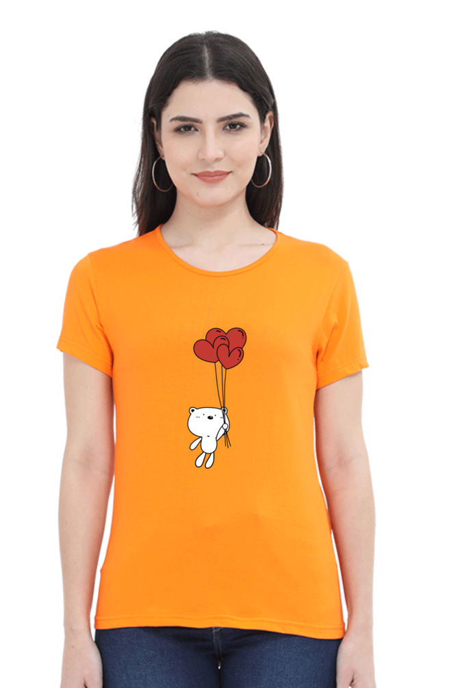 Scratchh Round Neck T-Shirt for Women | 180 GSM | Soft & Daily Comfort Fit - SCRATCHH 