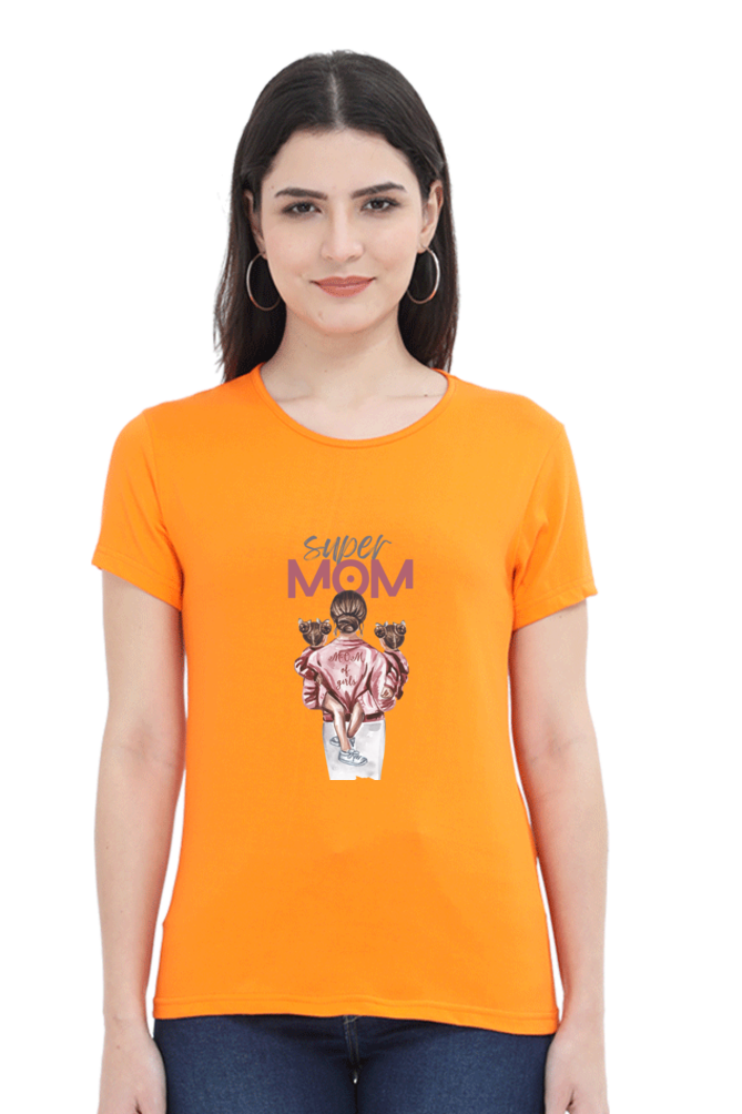 Scratchh Round Neck T-Shirt for Women | 180 GSM | Soft & Daily Comfort Fit - SCRATCHH 