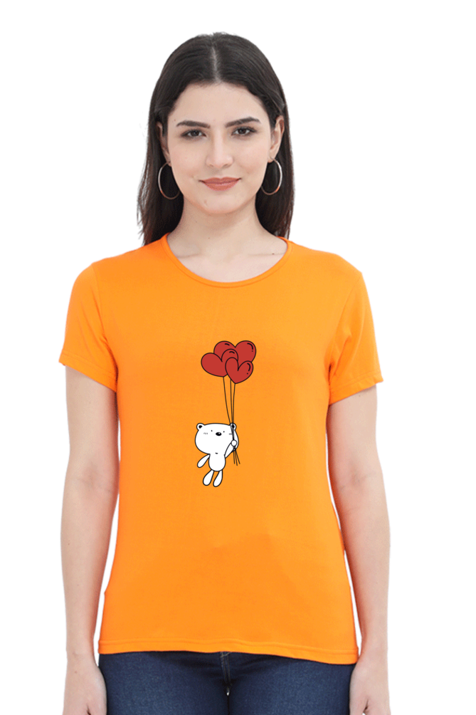 Scratchh Round Neck T-Shirt for Women | 180 GSM | Soft & Daily Comfort Fit - SCRATCHH 