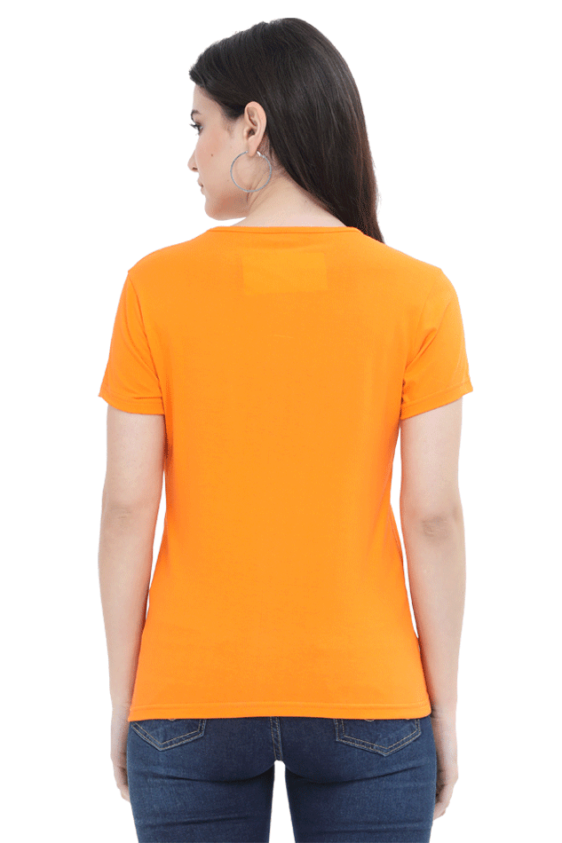 Scratchh Round Neck T-Shirt for Women | 180 GSM | Soft & Daily Comfort Fit - SCRATCHH 
