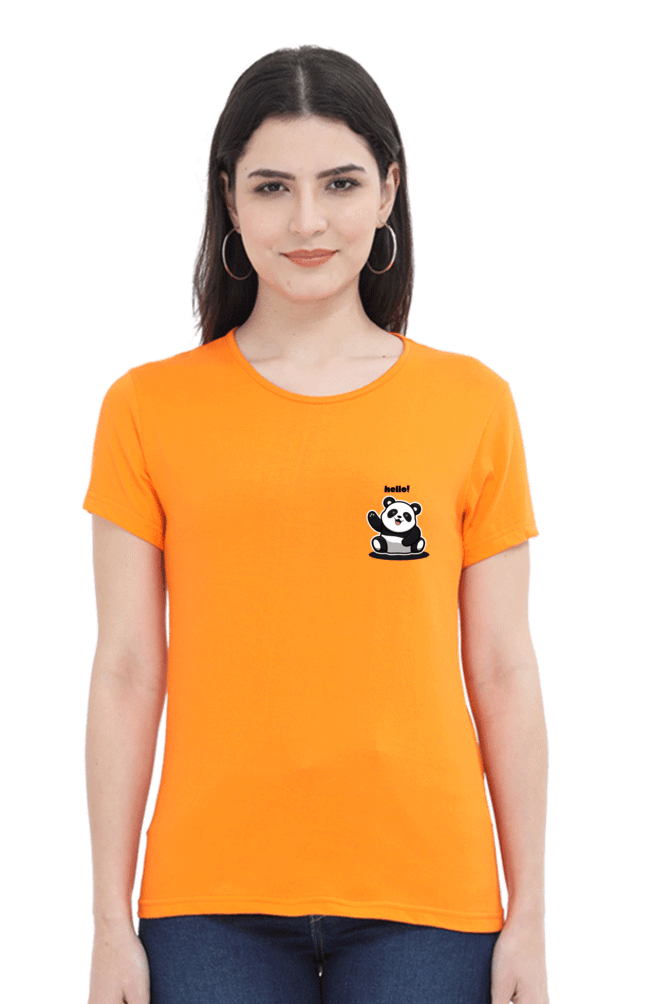 Scratchh Round Neck T-Shirt for Women | 180 GSM | Soft & Daily Comfort Fit - SCRATCHH 