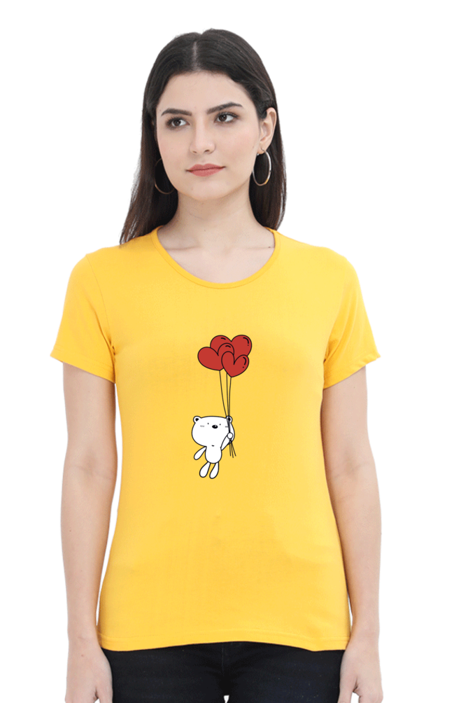 Scratchh Round Neck T-Shirt for Women | 180 GSM | Soft & Daily Comfort Fit - SCRATCHH 