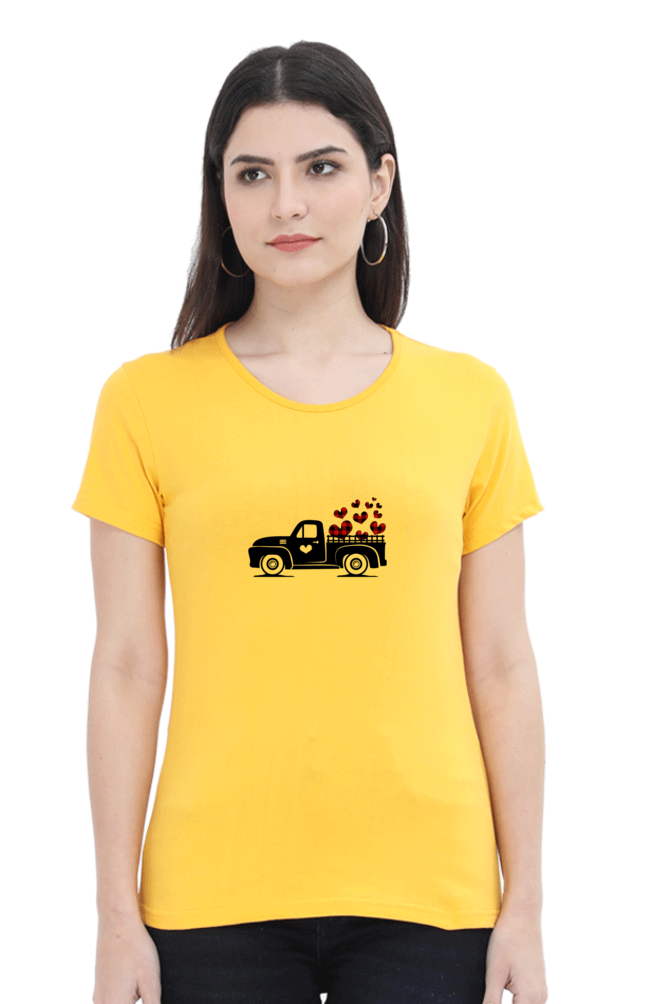 Scratchh Crew Neck T-Shirt for Women | 180 GSM | Soft & Versatile Daily Fit - SCRATCHH 