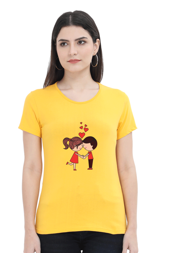 Scratchh Crew Neck T-Shirt for Women | 180 GSM | Soft & Versatile Daily Fit - SCRATCHH 