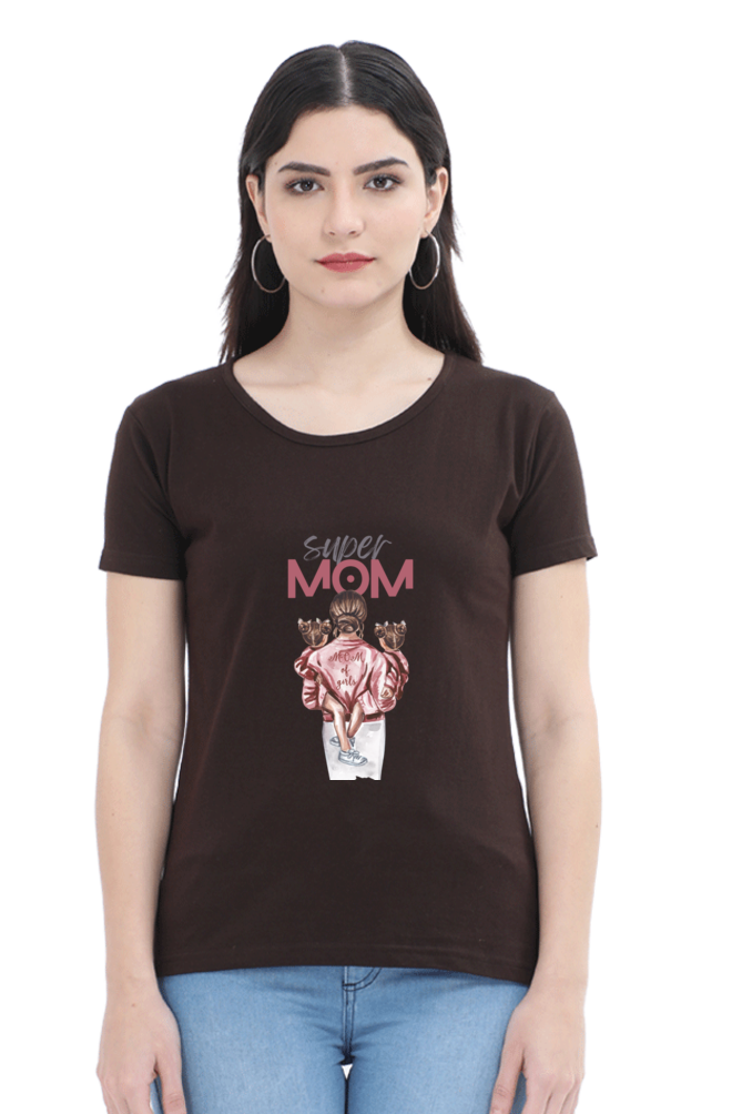Scratchh Round Neck T-Shirt for Women | 180 GSM | Soft & Daily Comfort Fit - SCRATCHH 