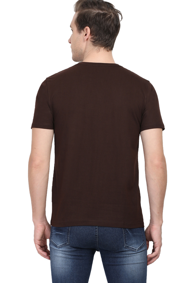Scratchh Round Neck T-Shirt for Men | 180 GSM | Daily Essential Fit - SCRATCHH 