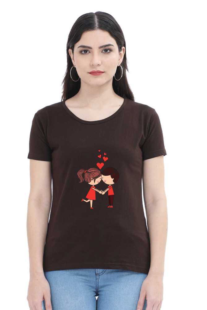 Scratchh Crew Neck T-Shirt for Women | 180 GSM | Soft & Versatile Daily Fit - SCRATCHH 