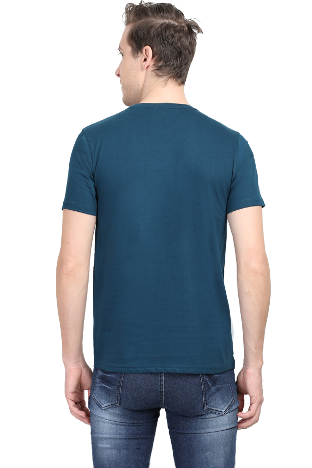 Scratchh Round Neck T-Shirt for Men | 180 GSM | Daily Essential Fit - SCRATCHH 