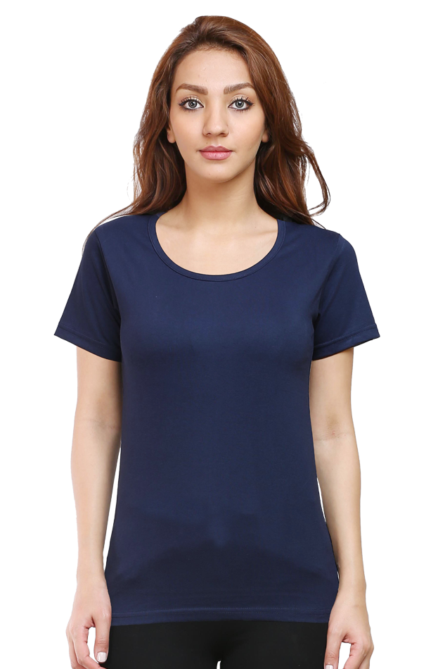 Scratchh Round Neck T-Shirt for Women | 180 GSM | Soft & Daily Comfort Fit - SCRATCHH 
