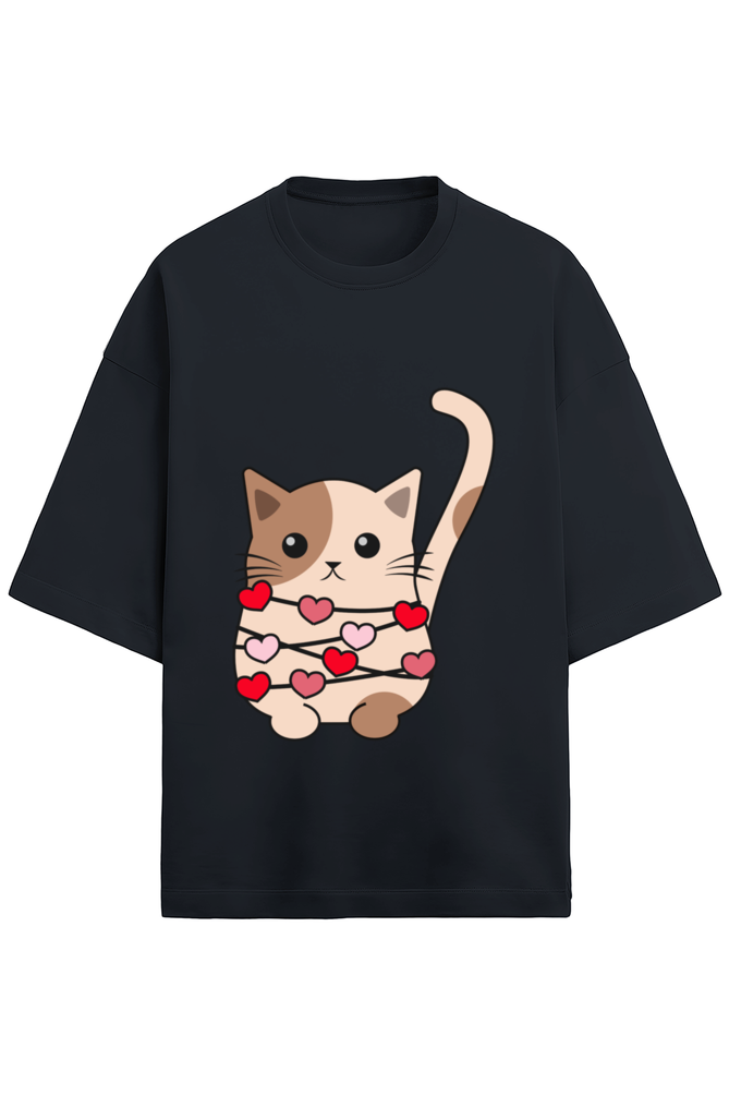 Scratchh Terry Oversized T-Shirt for Women | 280 GSM | Bold & Comfy Streetwear Fit - SCRATCHH 