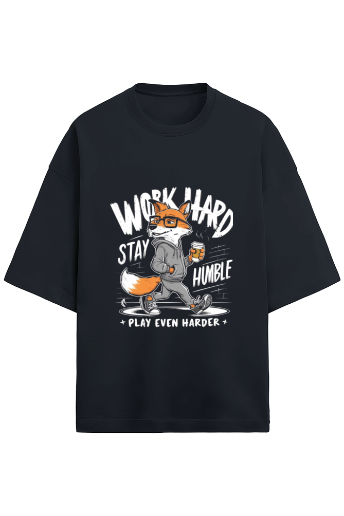 Scratchh Unisex Terry Oversized T-Shirt | 280 GSM | Premium Fit - SCRATCHH 